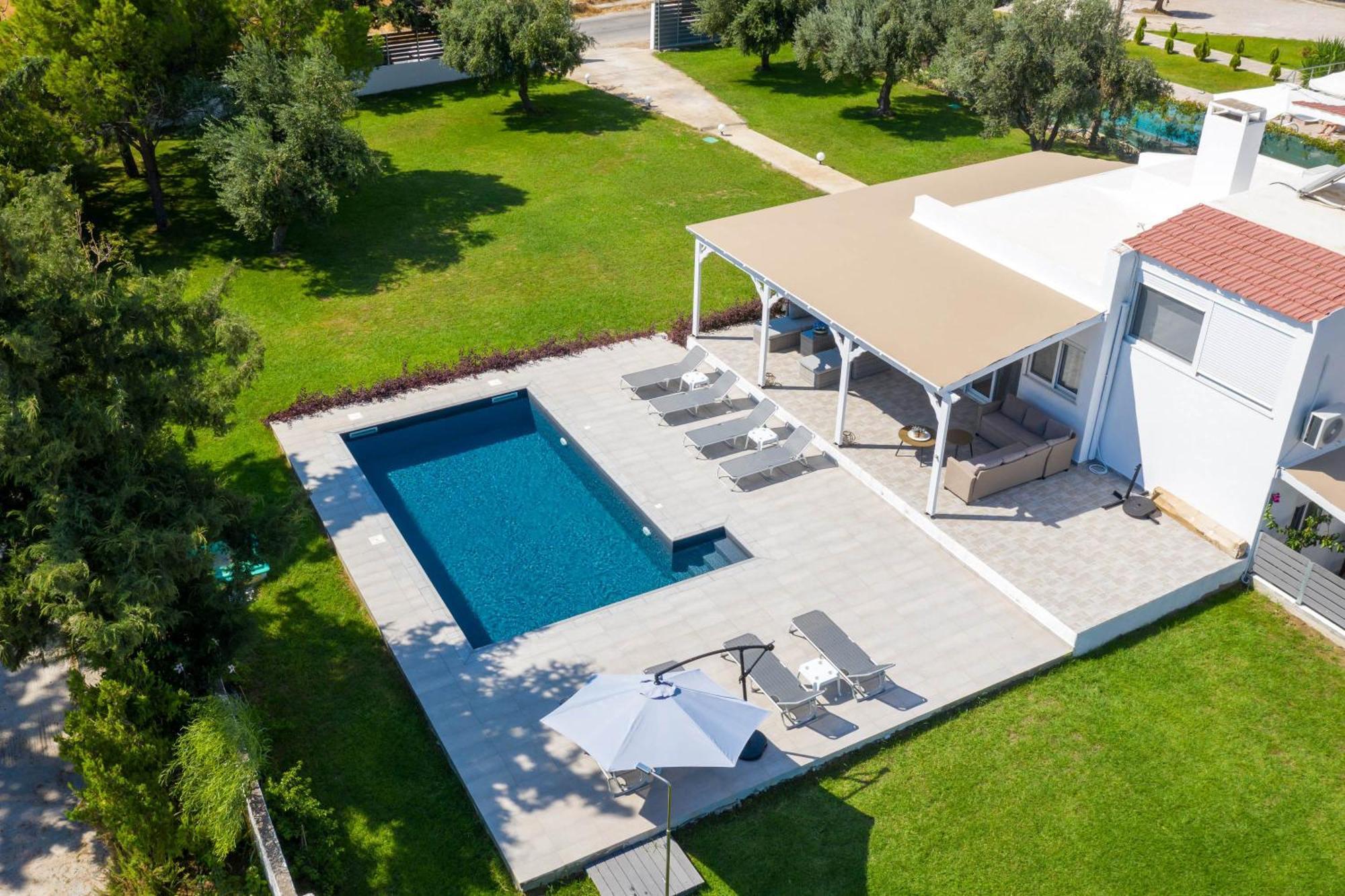 Casa Bianca Villa Kolýmbia Eksteriør bilde
