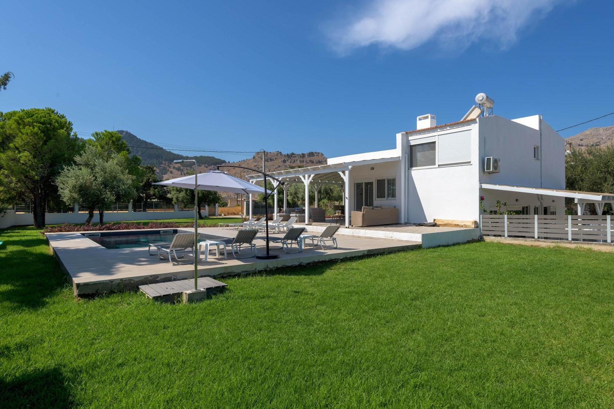 Casa Bianca Villa Kolýmbia Eksteriør bilde
